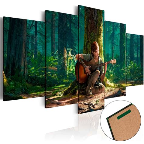 Quadro Mosaico Gamer Pe As Mdf The Last Of Us Ii Mod Shopee Brasil