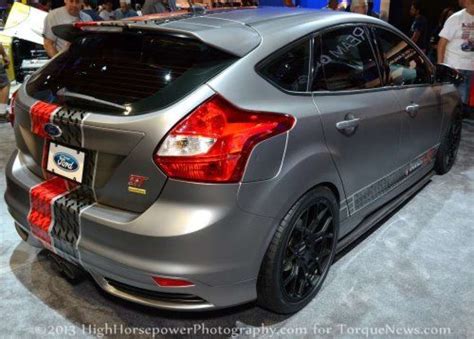 The Rear End Of The Tanner Foust Edition Ford Focus St Torque News