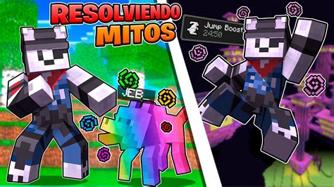 Puse A Prueba Mitos De Minecraft Youtube