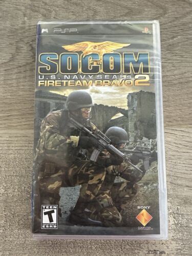 SOCOM U S Navy SEALs Fireteam Bravo 2 Sony PSP 2006 Brand New