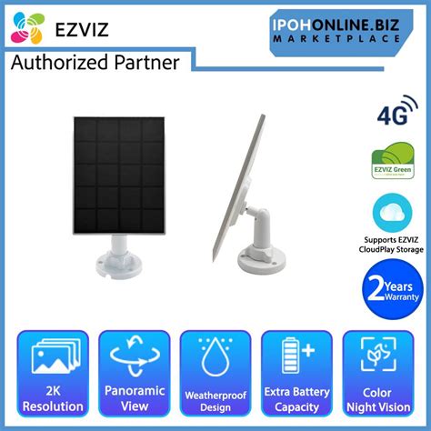 Ezviz Eb G K Mp Pan Tilt G Network Smart Home Battery Camera