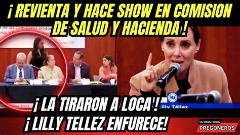 Revienta Y Hace Show En Comision De Salud La Tiraron A Loca E