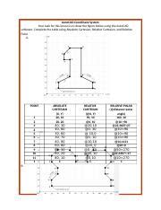 AutoCad Coordinate System Docx AutoCAD Coordinate System Your Task