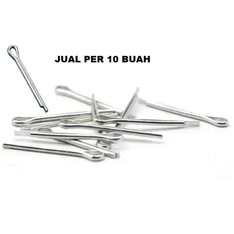 Jual Per Buah Split Pen X Inch Kaki Pengencang Selongsong