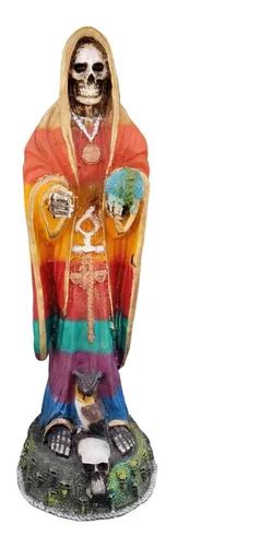 Santa Muerte Figura Resina 1 Metro Siete Potencias Regalos En Venta