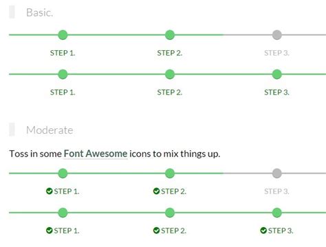 Responsive Step Progress Indicator With Pure Css Css Script