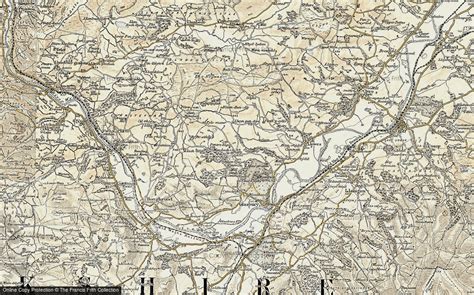 Historic Ordnance Survey Map Of Ffynnon Gynydd