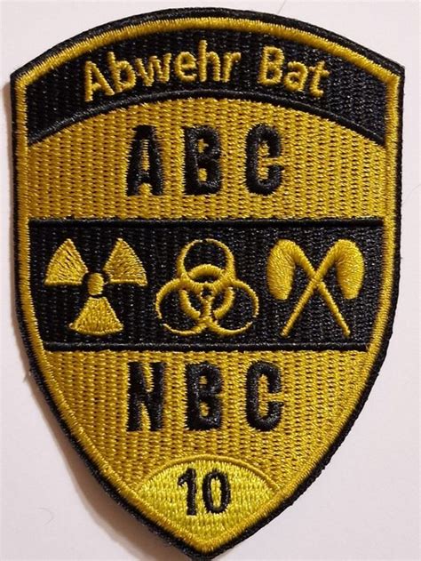 Abc Nbc Badge Abwehr Bat Gelb Spiez Kaufen Auf Ricardo