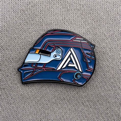 Alex Albon 2023 Helmet Enamel Pin