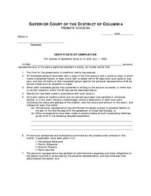 Fillable Online Dccourts I We Personal Fax Email Print Pdffiller