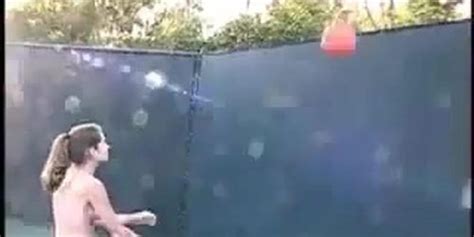 Tawnee Playing Basket Ball Nude Tnaflix