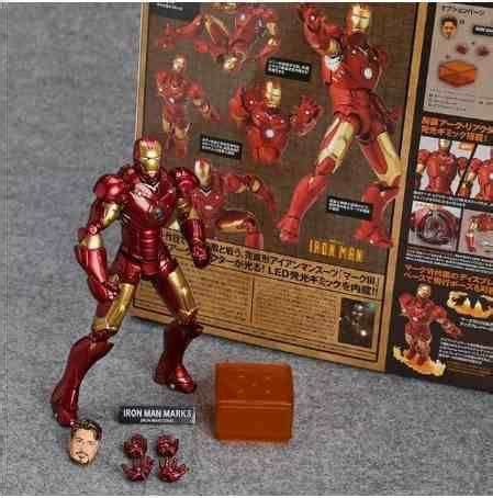 Homem De Ferro Iron Man Mark Mk3 N 036 Mark 2 Avengers Revoltech