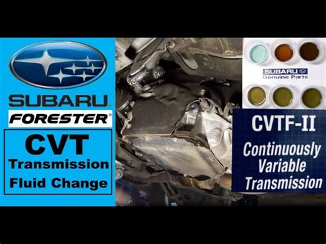 Subaru Crosstrek Transmission Fluid Change Interval