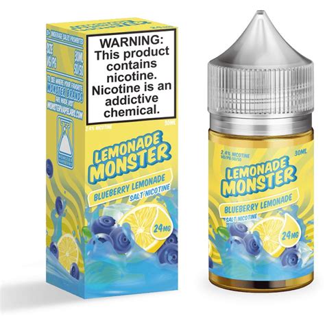 Blueberry Lemonade By Lemonade Monster Salts 30ml Flawless Vape Shop