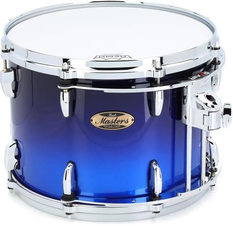 Pearl Masters Maple Pure Tom Inches X Inches Kobalt Blue Fade