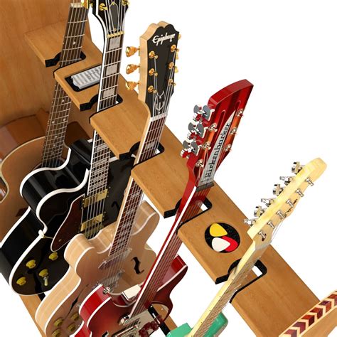 The Session™ Deluxe Multi Guitar Stand | Multiple Wood Finishes | U.S.A ...