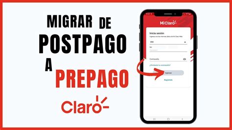 Cómo MIGRAR de Postpago a Prepago en Claro 2024 YouTube