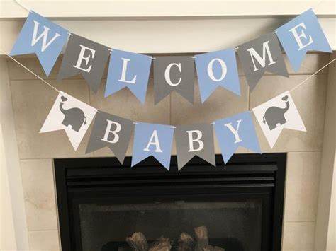 Welcome Baby Banner, Welcome Baby Boys, Welcome Home Baby, Baby Boy ...