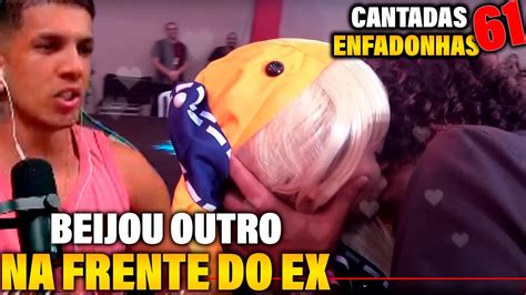 HUDSON REAGINDO BEIJOU OUTRO NA FRENTE DO EX Muca Muriçoca YouTube