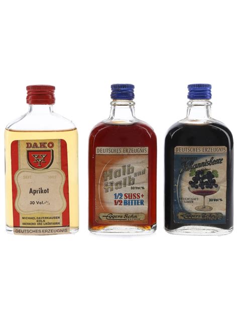 Assorted German Liqueurs Lot 88584 Buysell Liqueurs Online