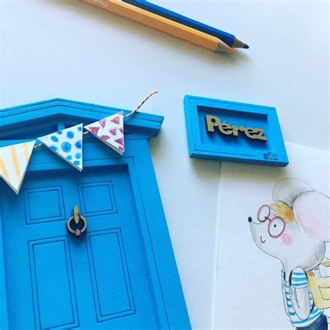 Ideas para una puerta del Ratoncito Pérez personalizada Hola Sr Pérez