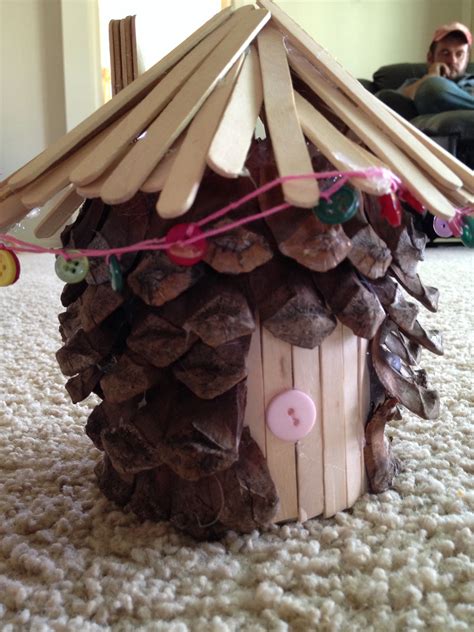 Pine Cone Milo Can Fairy House Fairy House Milo Pine Cones