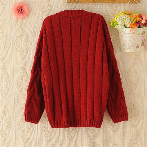 Long Sleeved V Neck Cardigan Sweater Coat 101009hj On Luulla