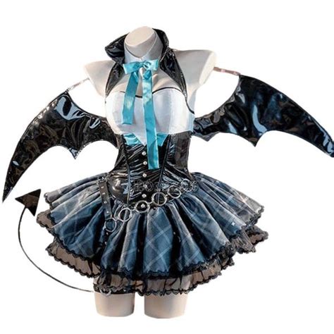 Hatsune Miku Rascal The Raccoon Devil Halloween Cosplay Costume