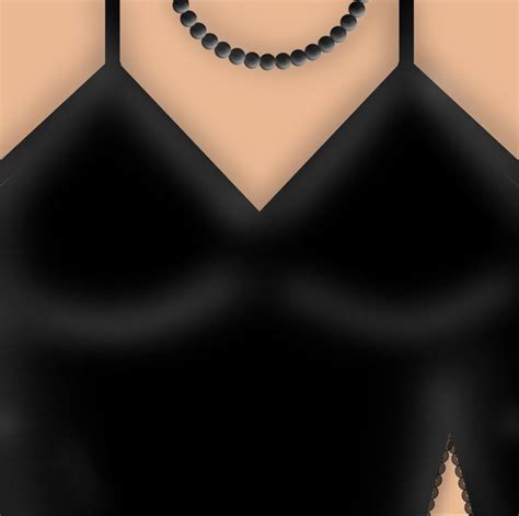 Free Roblox T Shirt Pure Black Silky Dress 🖤 Come Disegnare