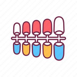 Manicure And Pedicure Procedures Icons By Backwoods