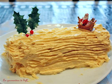 Bûche crème au beurre noisette Petit Papa Noël La référence web