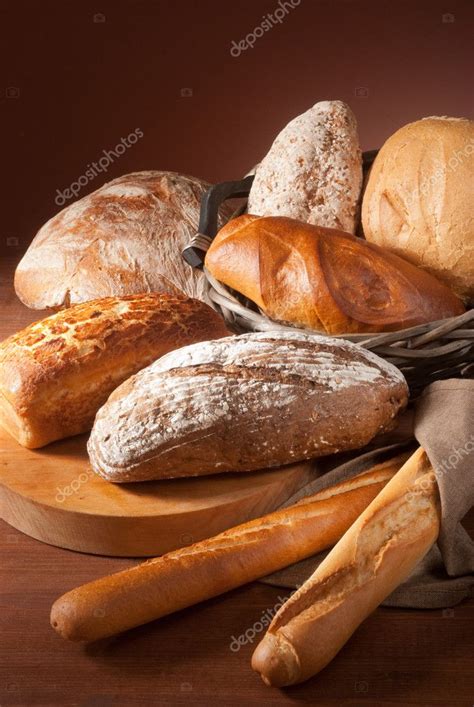 Assortment Of Baked Bread Stock Photo By Colorvsbw 3501766