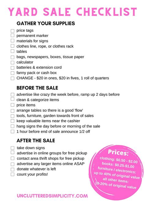 Looking For Yard Sale Ideas To Inspire You To Organize A Yard Sale