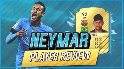 Fifa 17 Neymar Review 92 Neymar Fifa 17 Ultimate Team Review Youtube