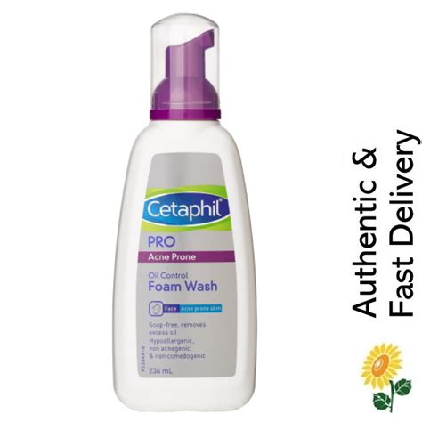 Sg Cetaphil Pro Acne Prone Oil Foam Wash Derma Control Oil Removing