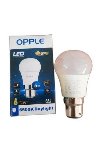 5w Opple Led Bulb E27 Cool Daylight At Rs 80piece In Chandigarh Id