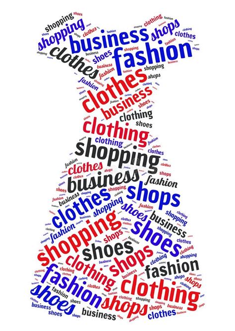 Clothes Word Concepts Banner Stock Vector Illustration Of Fashion