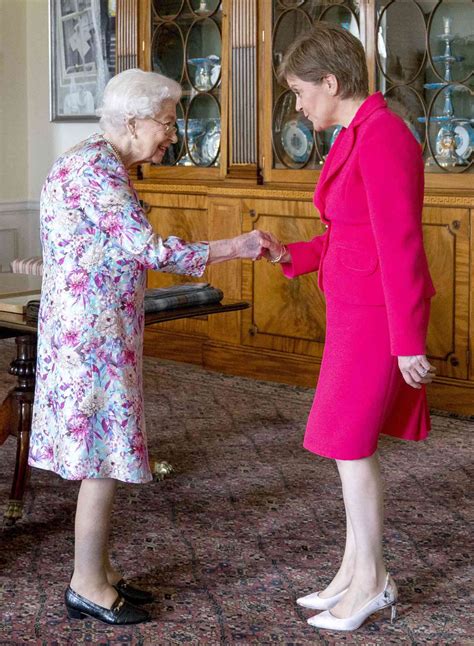 Queen Elizabeth Meets With First Minister Of Scotland Amid Independence