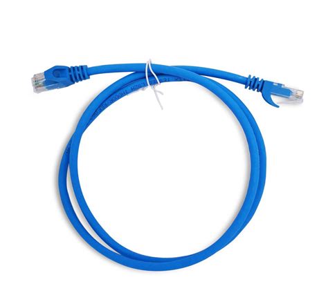 PATCH CORD CAT 6 PREMIUM LSZH 1MTS ULTRAFLEX 100 COBRE COLOR AZUL