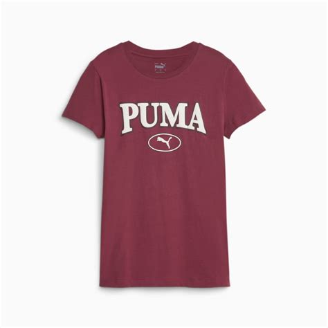 Футболка Puma Squad Women’‎s Graphic Tee Колір Червоний Dark Jasper Puma Арт 676611 22