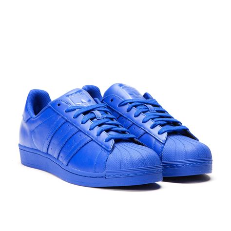 Adidas X Pharrell Williams Superstar Supercolor Pack Bold Blue S41814