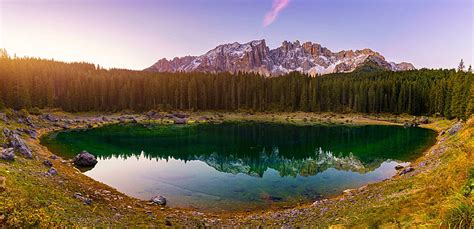 Lago Di Carezza Background Images HD Pictures And Wallpaper For Free