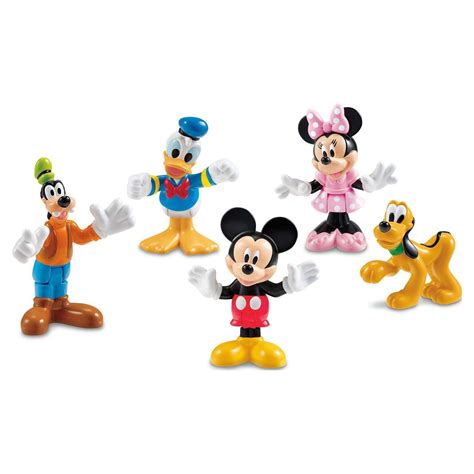 Disney Mickey Mouse Clubhouse Pals - Friends Action Toy, Playset with Mini Minnie Figurines ...