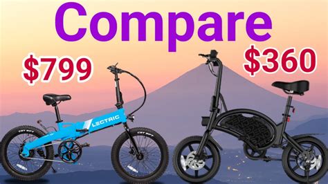 Compare Lectric Xp Lite Vs Jetson Bolt Pro Folding Electric Bike Youtube