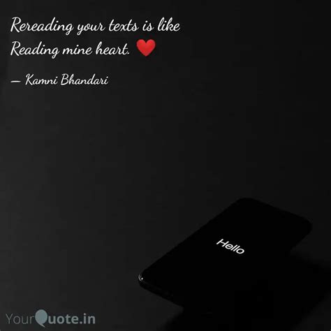 Reading Mine Heart Quotes And Writings By Kamni Bhandari Yourquote