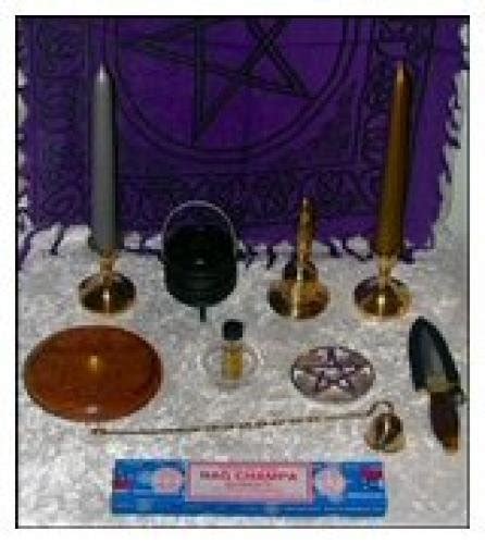 Basic Wiccan/Pagan Altar Set