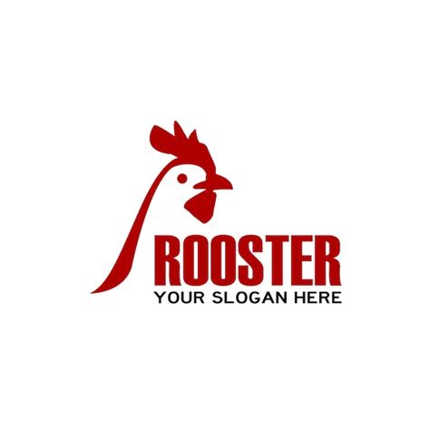 Premium Vector Rooster Vector Logo Design Template