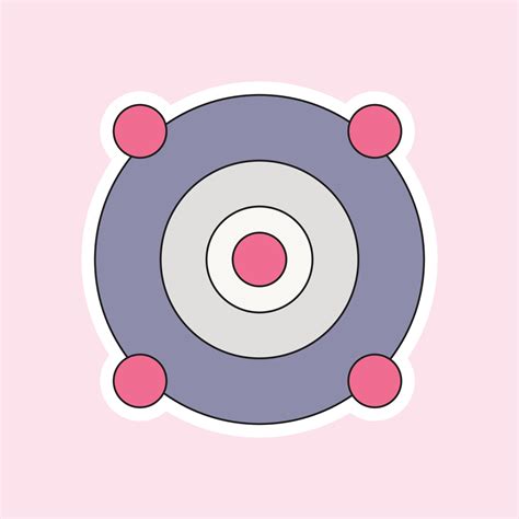 a sound isolated on soft pink background 14633531 Vector Art at Vecteezy