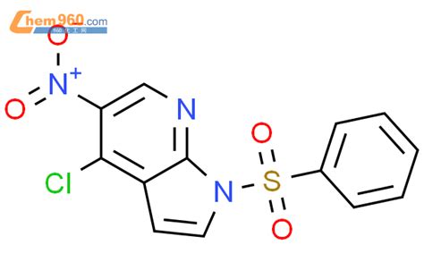 1245649 52 8 4 Chloro 5 Nitro 1 Phenylsulfonyl 1H Pyrrolo 2 3 B