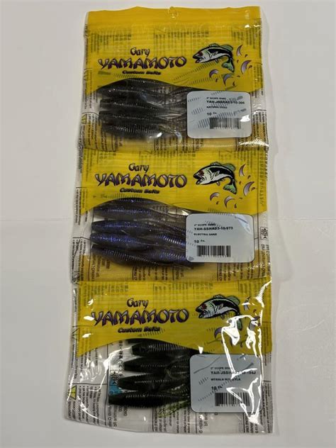 Gary Yamamoto Worm Set Scope Shad 2024Product EBay